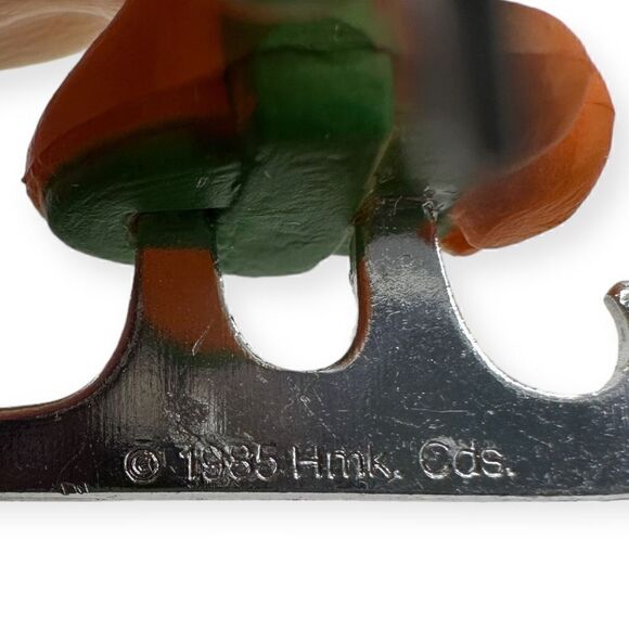 Hallmark Handcrafted Ornament Ice-Skating Owl 1985 QX476-5 - Picture 9 of 10